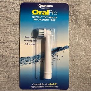 Oral-B Quantum Oral Pro Electric Toothbrush Replacement Head NEW